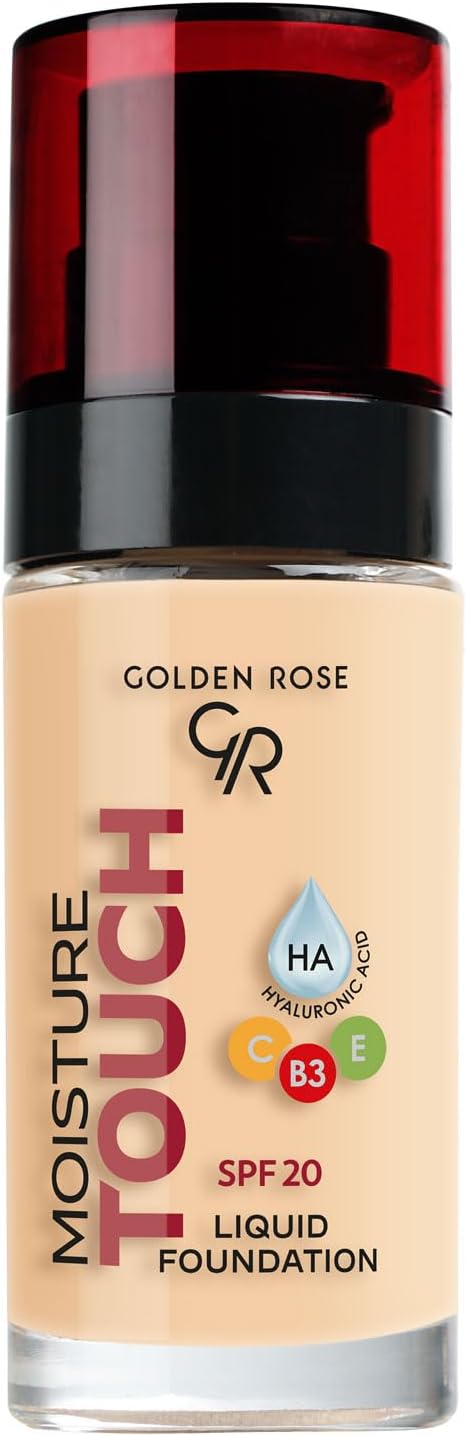 Moisture Touch Foundation No: 104 - Hyaluronik Asitli Nemlendirici Fondöten SPF 20-30 ml