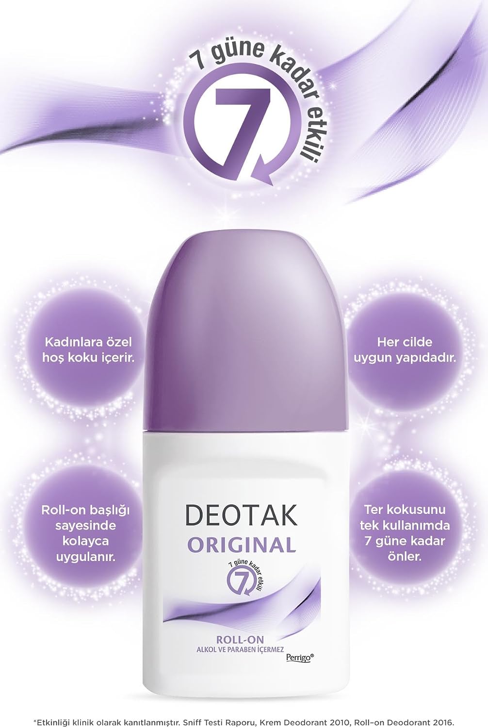 Original Kadın 7 Güne Kadar Etkili Roll-On Deodorant 35 ml