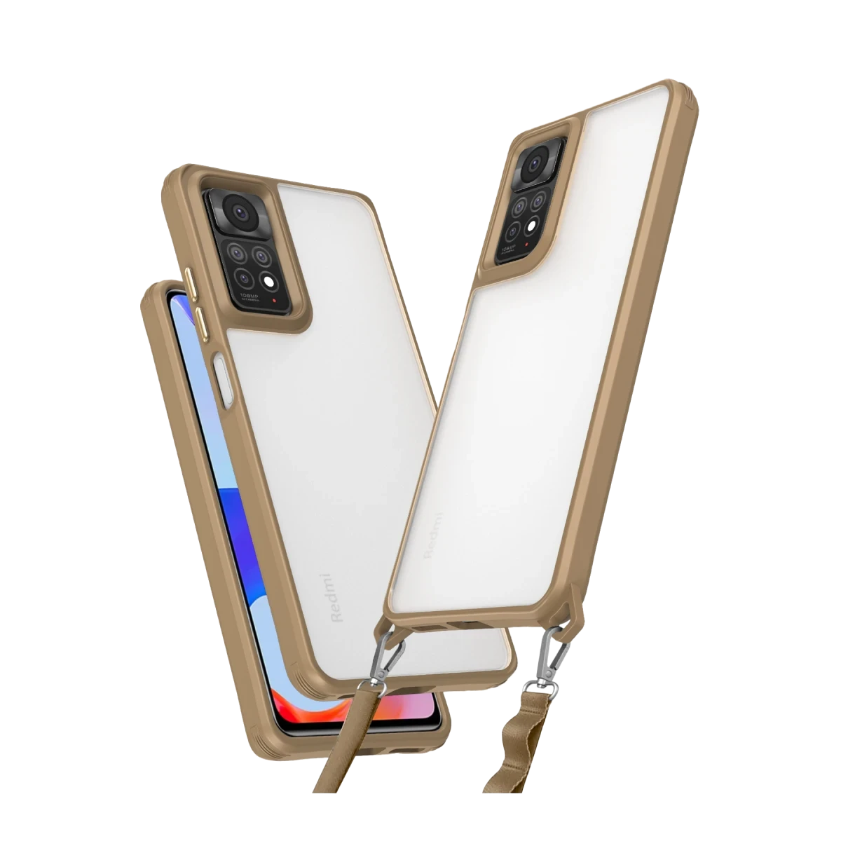 Xiaomi Redmi Note 11 Pro Kılıf Penta Silikon Kılıf - Çöl Titanyum