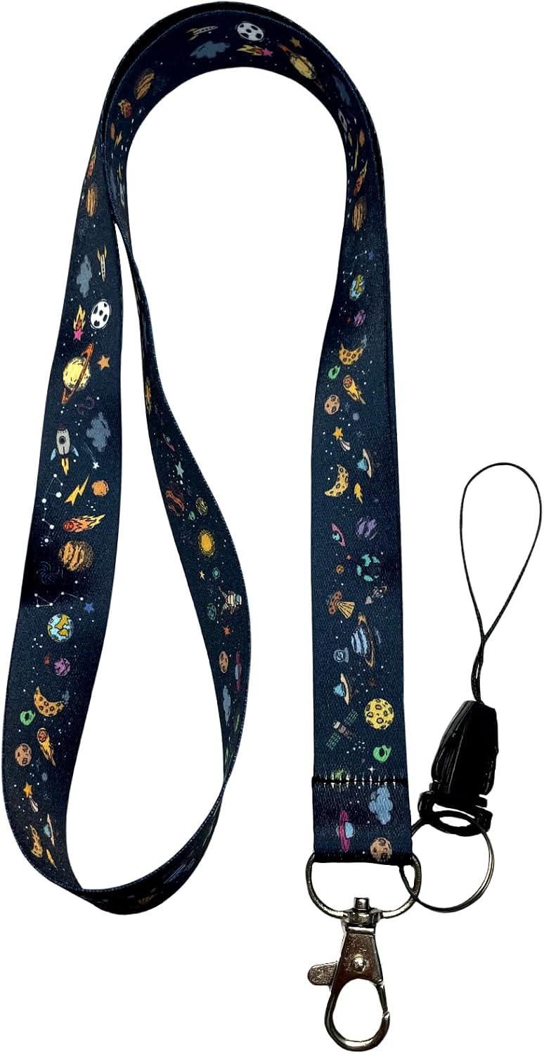 Uzay Galaksi Limited Boyun ipi Telefon Askısı Lanyard