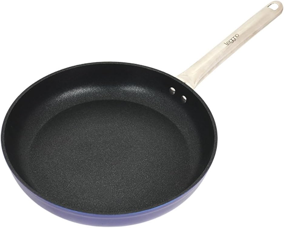 Master Titanium 20Cm Tava, Çelik Sap Metalik Mavi