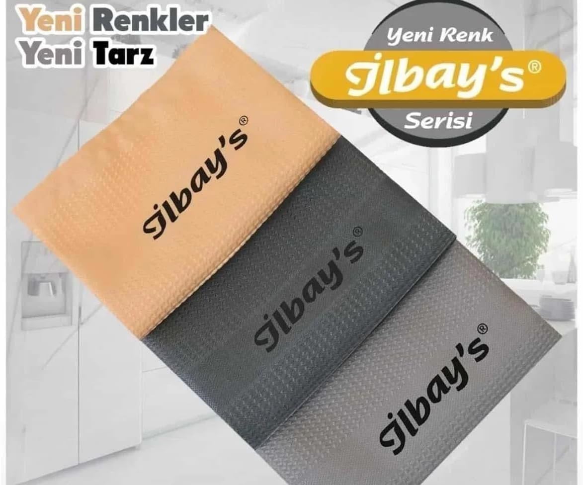 ilbay's Mikrofiber Temizlik Bezi 40x60 CM - Standart 2x3’lü (Toplam 6 adet) Eko Paket