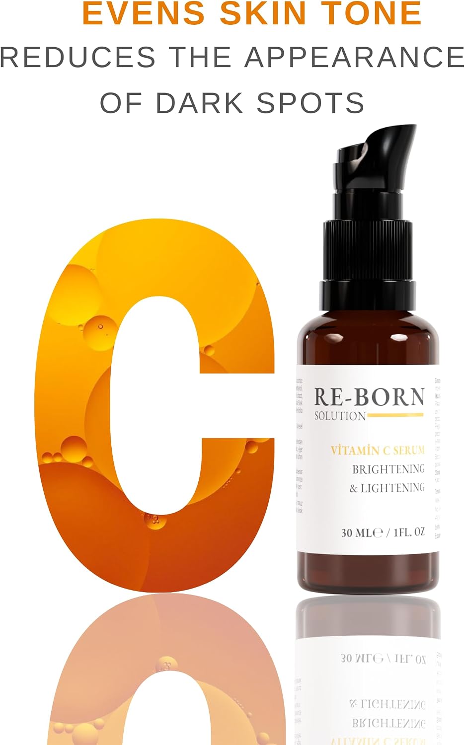 Vitamin C Serum Brightening & Lightening, 30 ml
