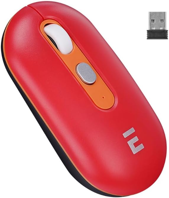 SMW-444 Usb Kırmızı Bluetooth ve 2.4Ghz Optik Wireless Mouse