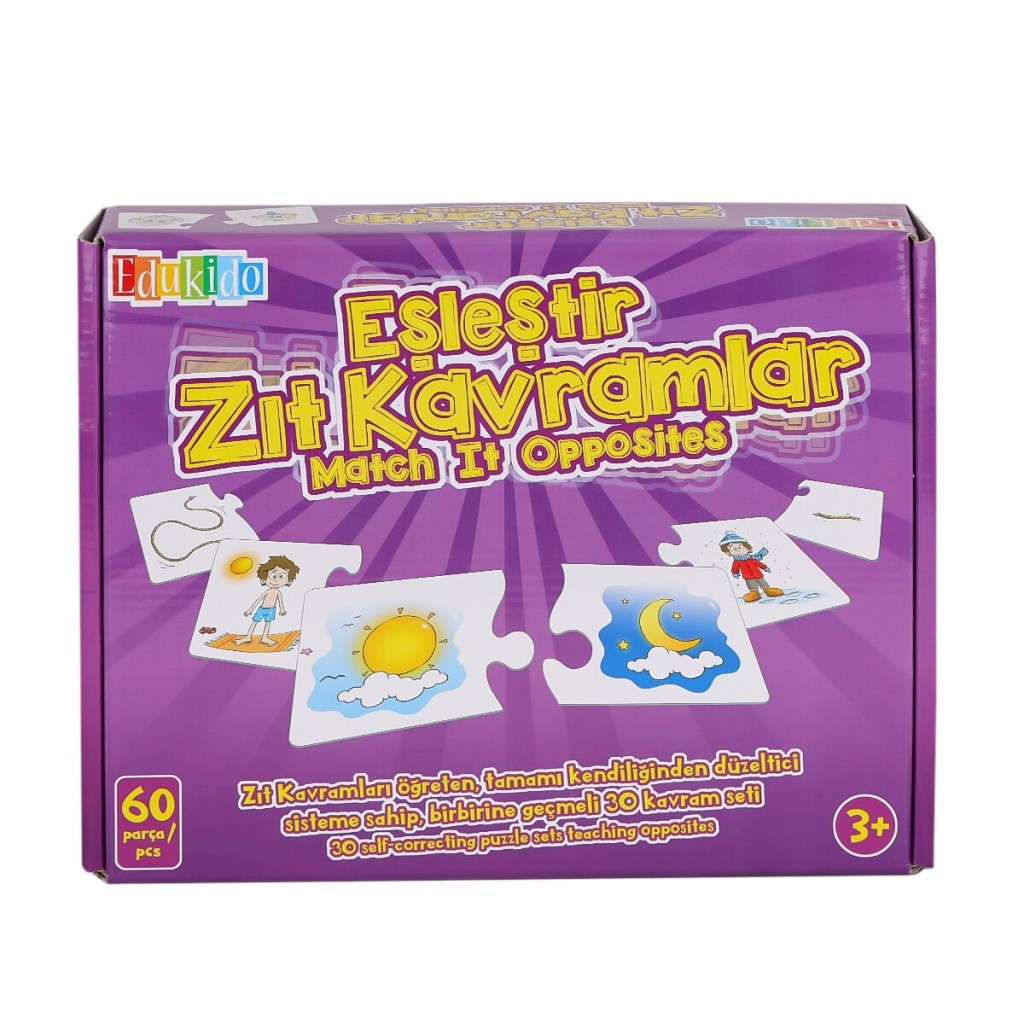 EDU-1012 Eşleştir Zıt Kavramlar -Chiva