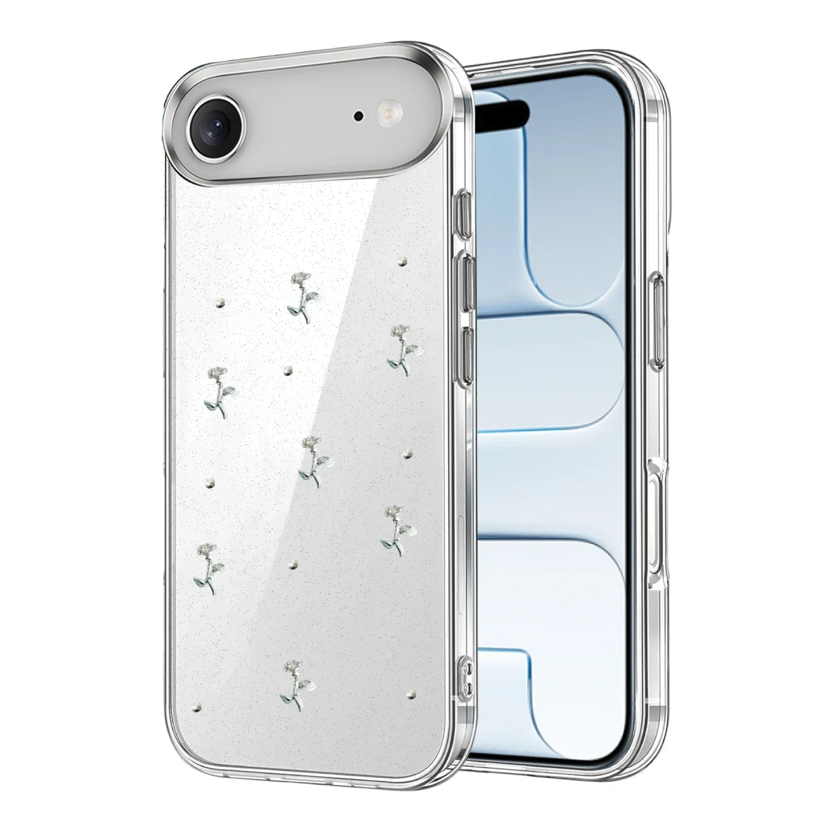 Apple iPhone 17 Air Fiyonk Desenli Kapak - Desen 4