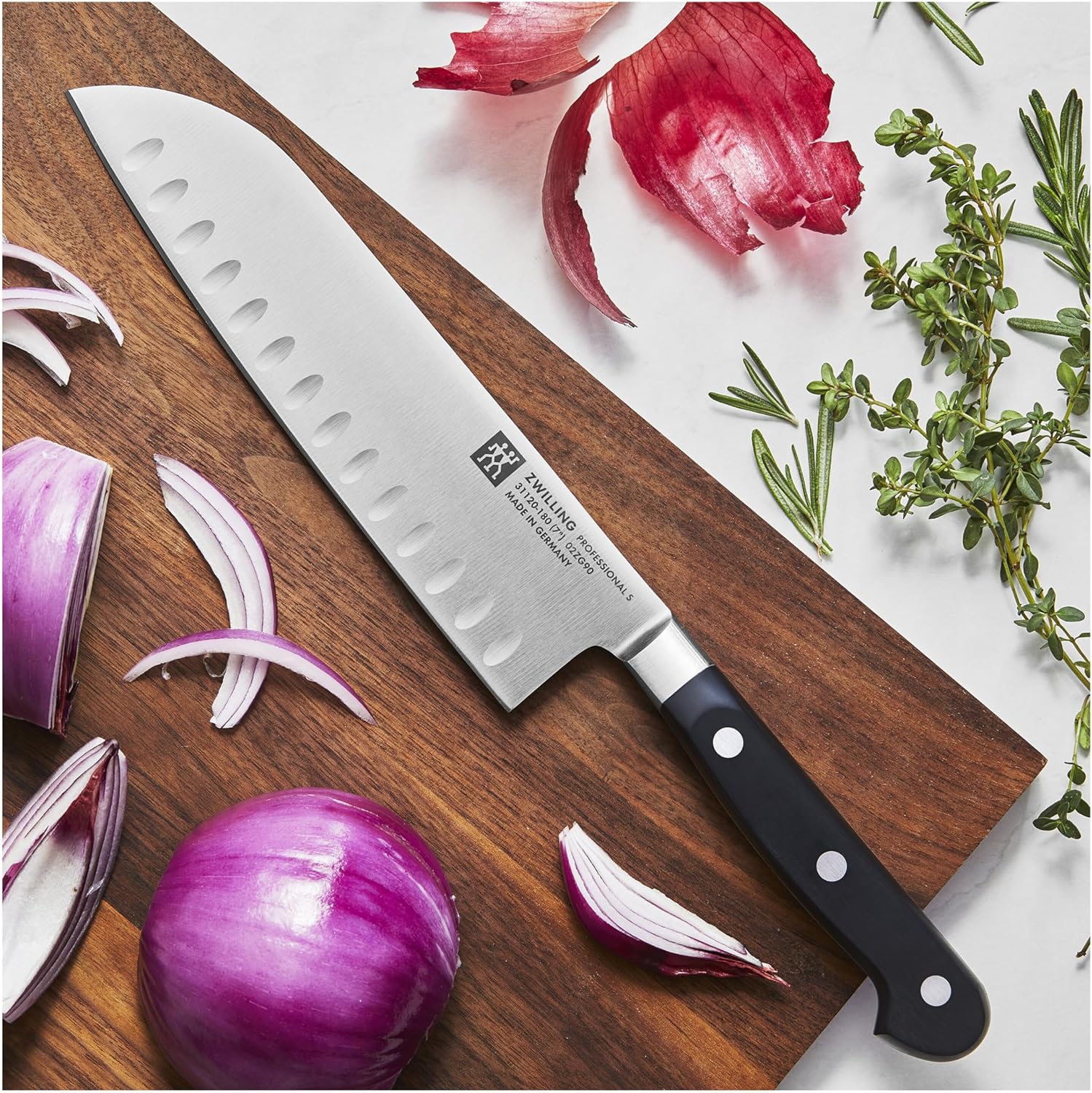 311201810 Oluklu Santoku Bıçağı