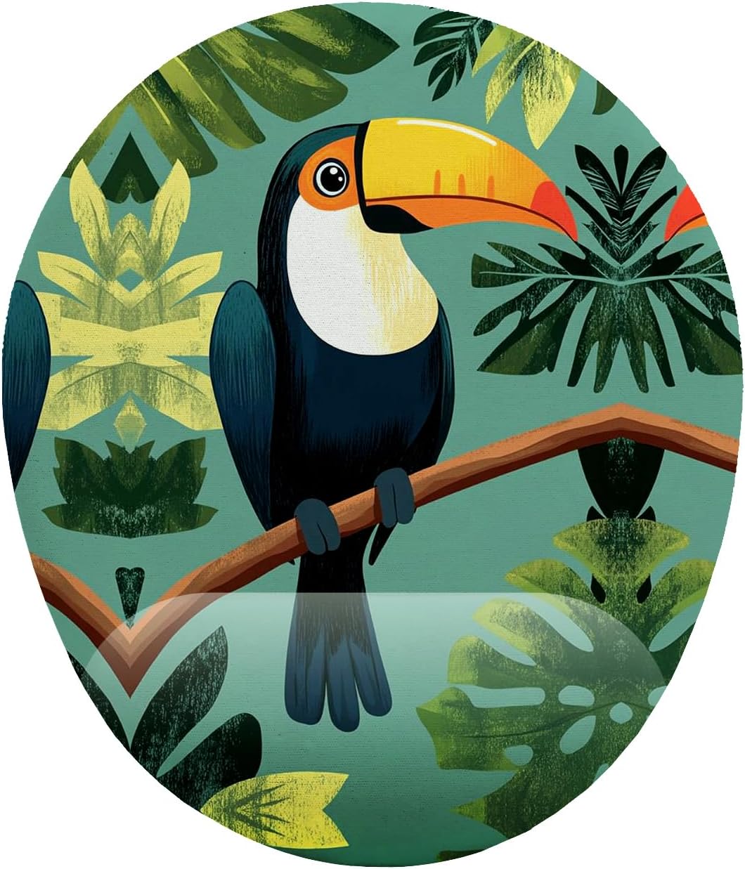 Tukan Kuşu Bilek Destekli Mouse Pad