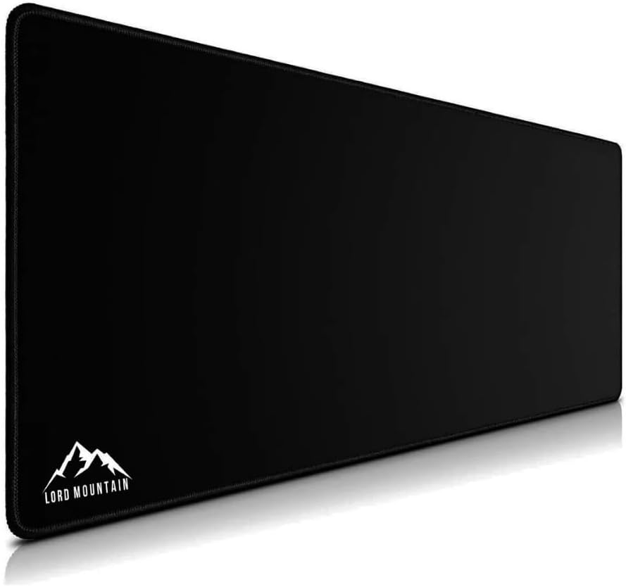 Oyuncu Gamer Mouse Pad,Fare altlığı,Kenar Dikişli masa pedi,Kaymaz Taban,Ofis Tipi 90X40 Cm X Large