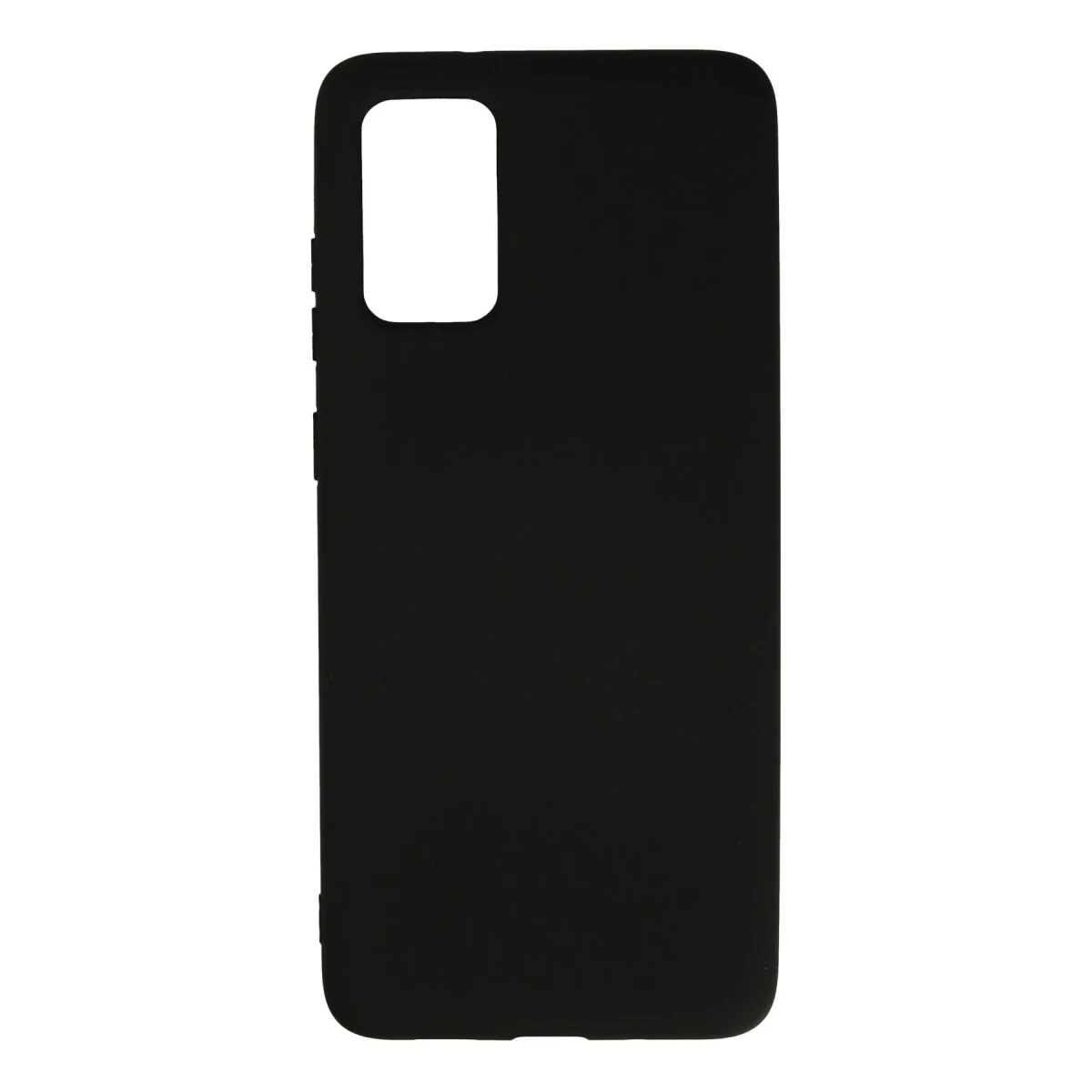 Samsung Galaxy S20 Plus Kılıf Nano içi Kadife Silikon - Siyah