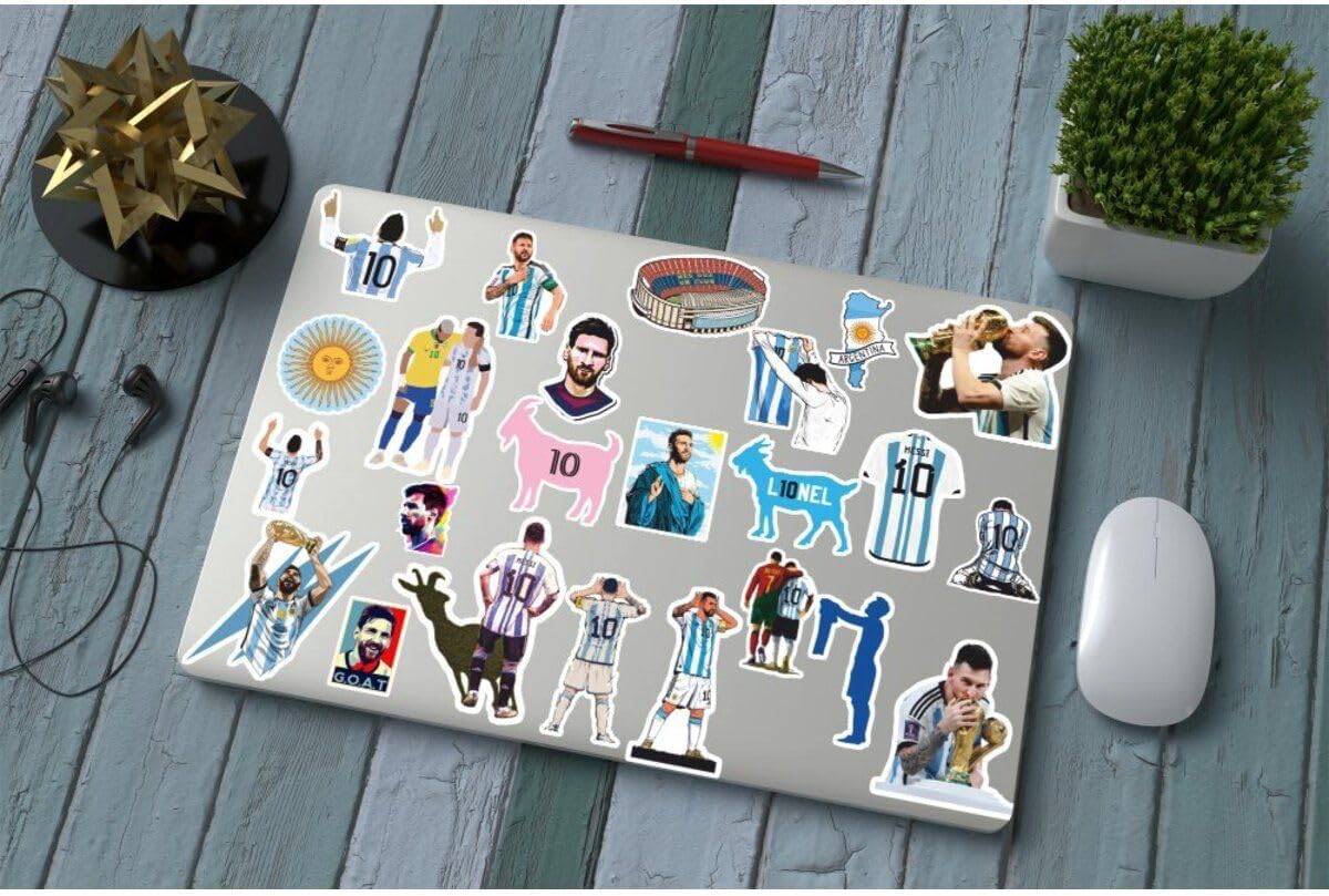 Lionel Messi Laptop Notebook Tablet Sticker Seti