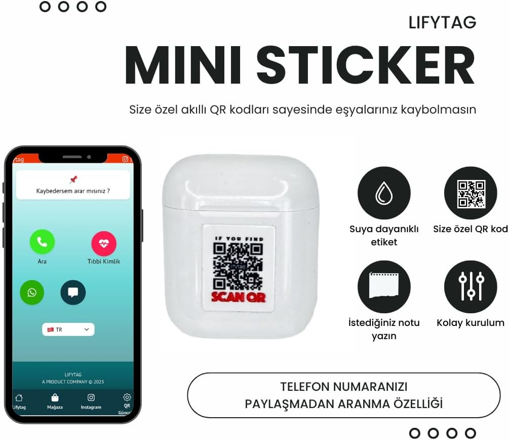 Akıllı QR Kimlik - 4 Adet
