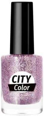 City Color Nail Lacquer Glitter No: 102 - Işıltılı ve Uzun Süre Kalıcı Oje 10.2 ml