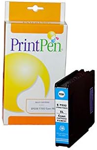 EPSON T7552XL (C13T755240) Cyan (4k) Yüksek kapasite Muadil Inkjet Kartuş