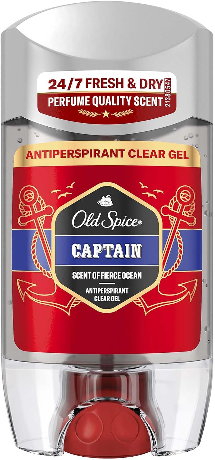 Captain Terlemeyi Önleyici Şeffaf Jel Deodorant 70 ml