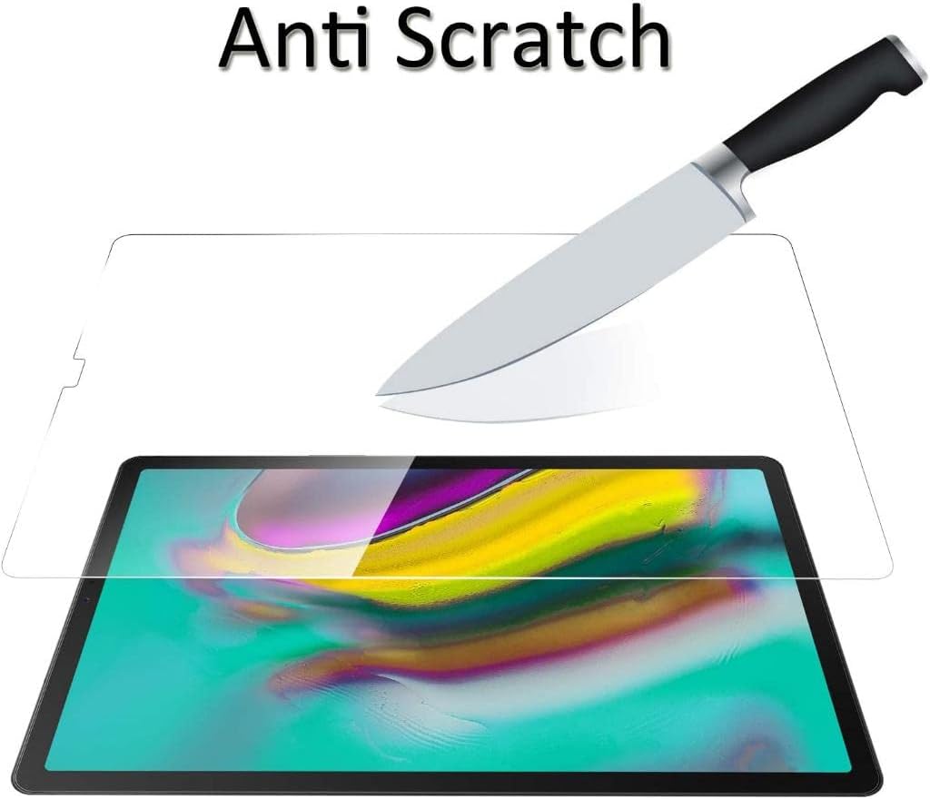 Samsung Galaxy Tab S5e Sm-T720 İle Uyumlu Ekran Koruyucu 9h Temperli Kırılmaz Esnek Nano Cam, Çizilmeye Ve Darbeye Dayanıklı Koruma, Hd Şeffaf