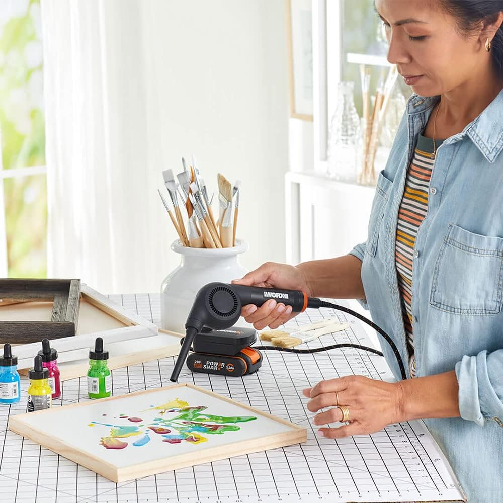 WX747.9 MAKERX 20V Kömürsüz Profesyonel Mini Üfleyici
