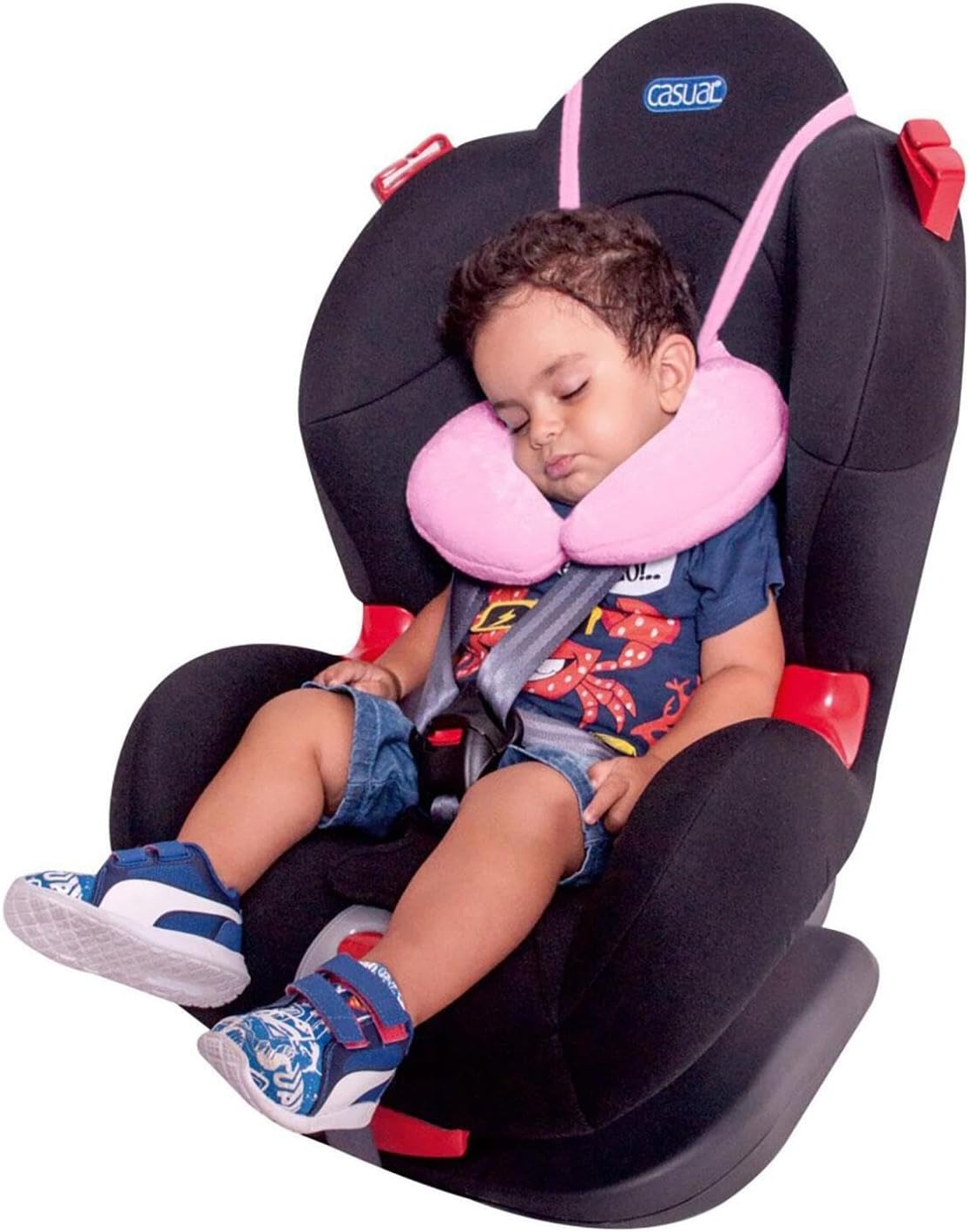 Ayarlanabilir Bebek Boyun Koruyucu, Pembe, Standart Beden