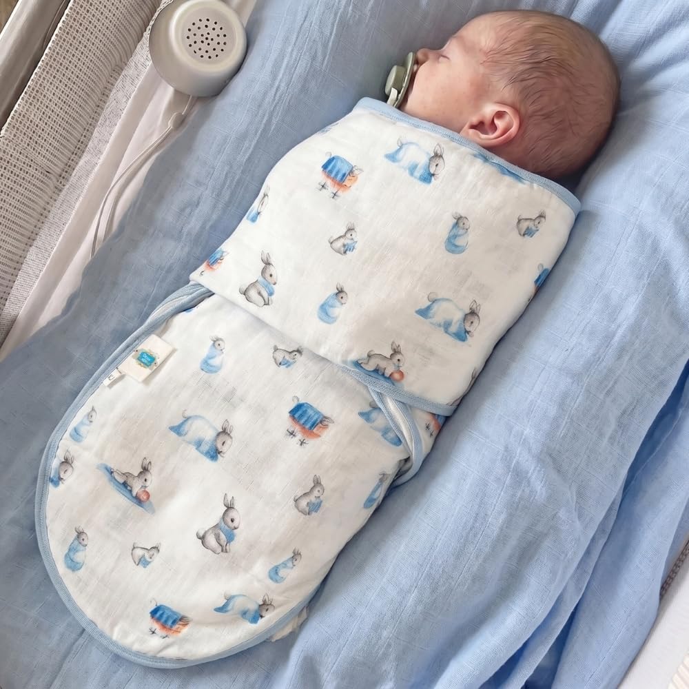 % 100 Pamuk Müslin Bebek Hazır Kundak – Bébé Lapin KNDK1018