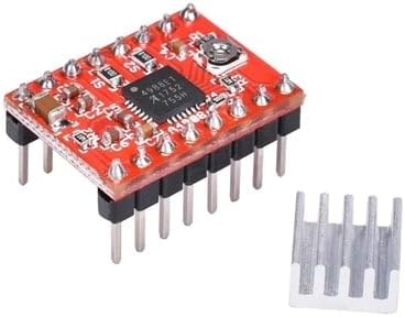 Soğutuculu A4988 Step Motor Sürücü 5 Modlu Korumalı Orijinal