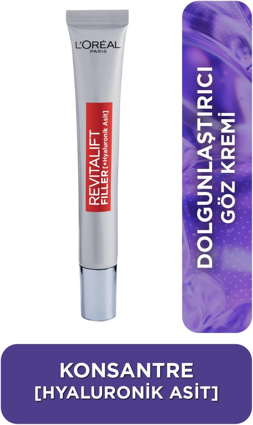 Revitalift Filler Dolgunlaştırıcı Yaşlanma Karşıtı Göz Bakım Kremi 15 ml - Hyaluronik Asit
