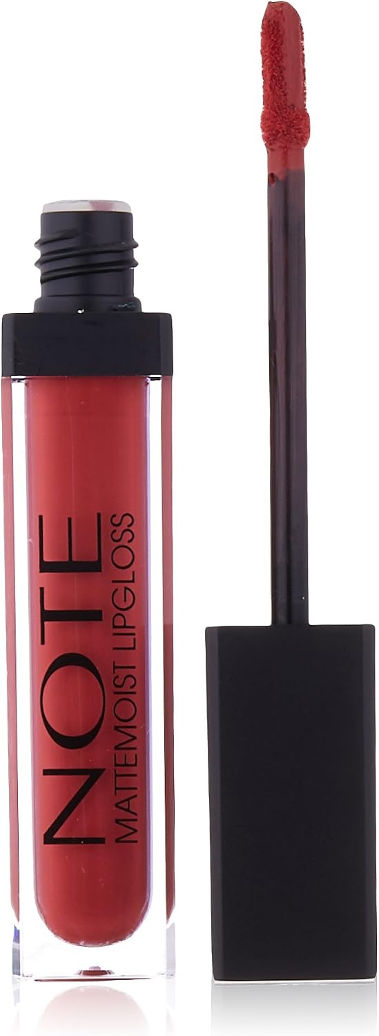 Cosmetics Mattemoist Lipgloss 404 Jolly Yarı Mat Saten Bitişli Likit Ruj - Kahverengi