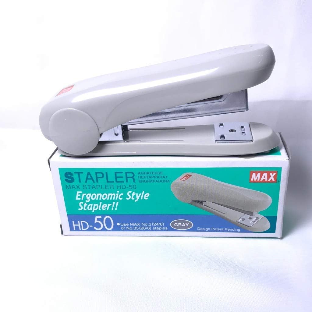 MAX HD-50 Zımba Makinesi, NO:3-1M, Gri