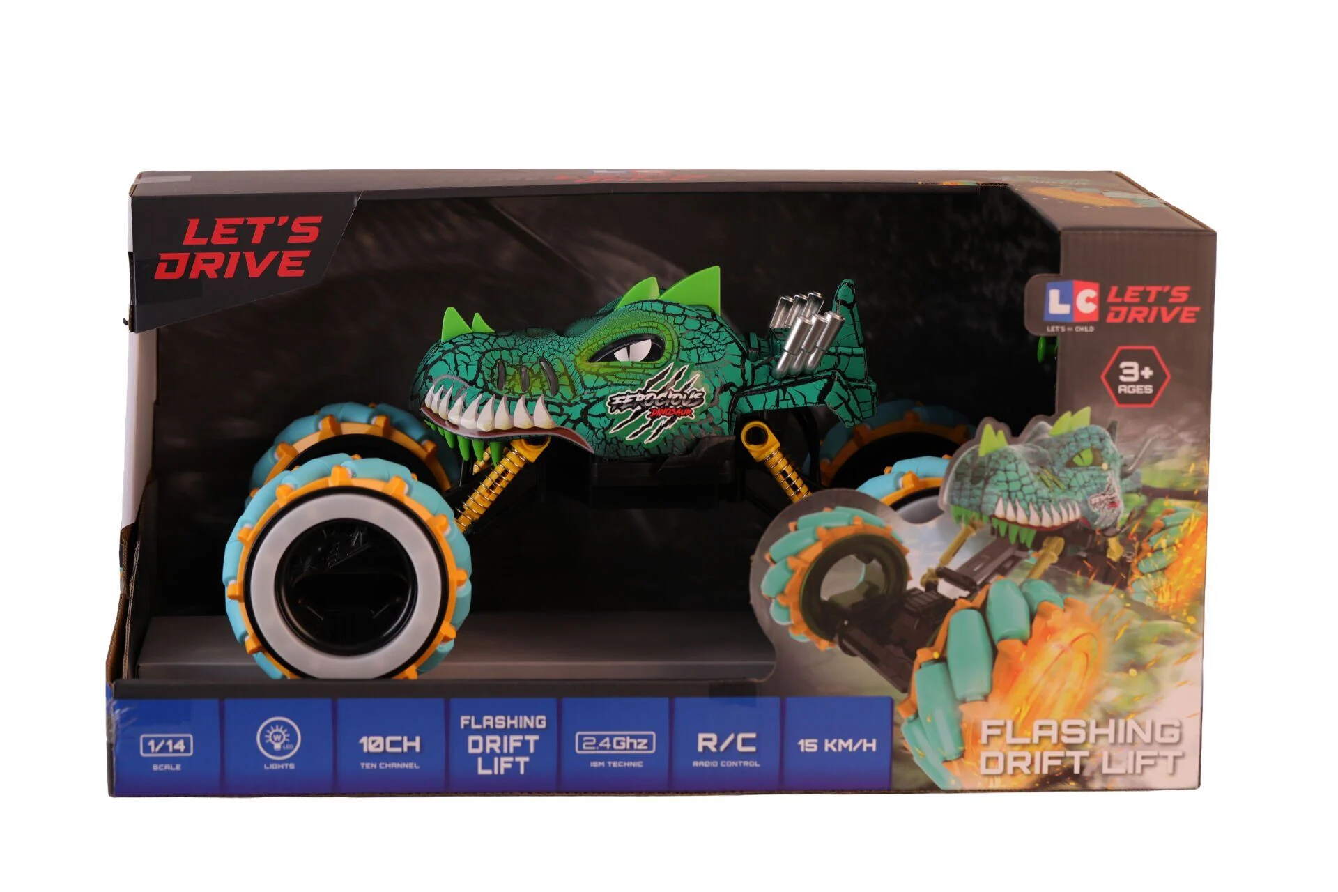LC-31216 Lets Ride Uk 1 14 2 4GHZ Yüksek Hızlı Drift Araba Şarjlı