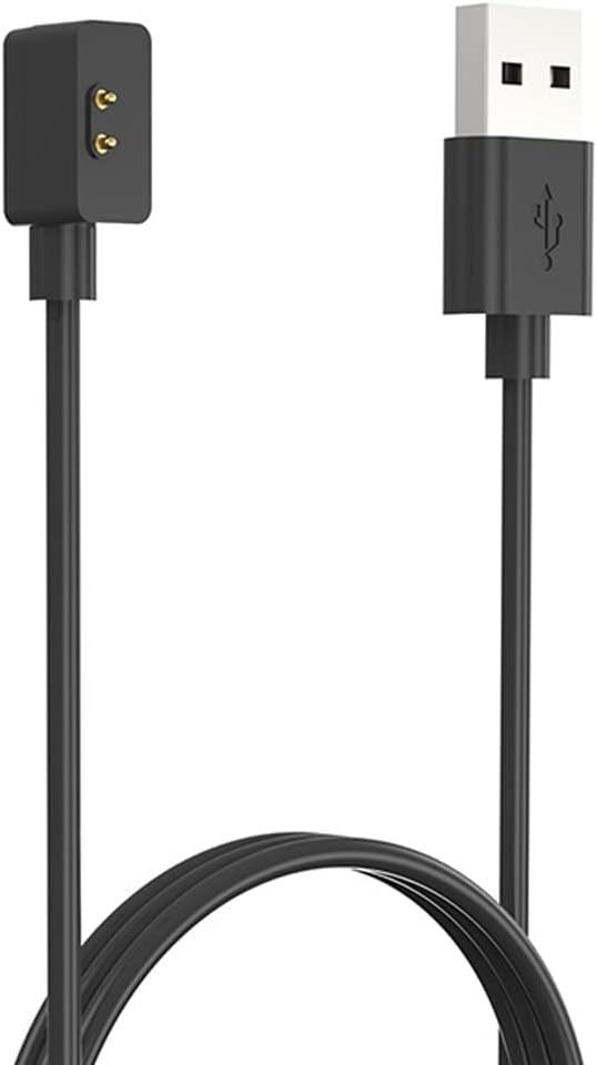 Xiaomi Redmi Smart Band 2 ile uyumlu Hızlı Şarj Aleti Smart Band 2 Uyumlu Akıllı Saat Usb Şarj Aleti Beyaz (Siyah)