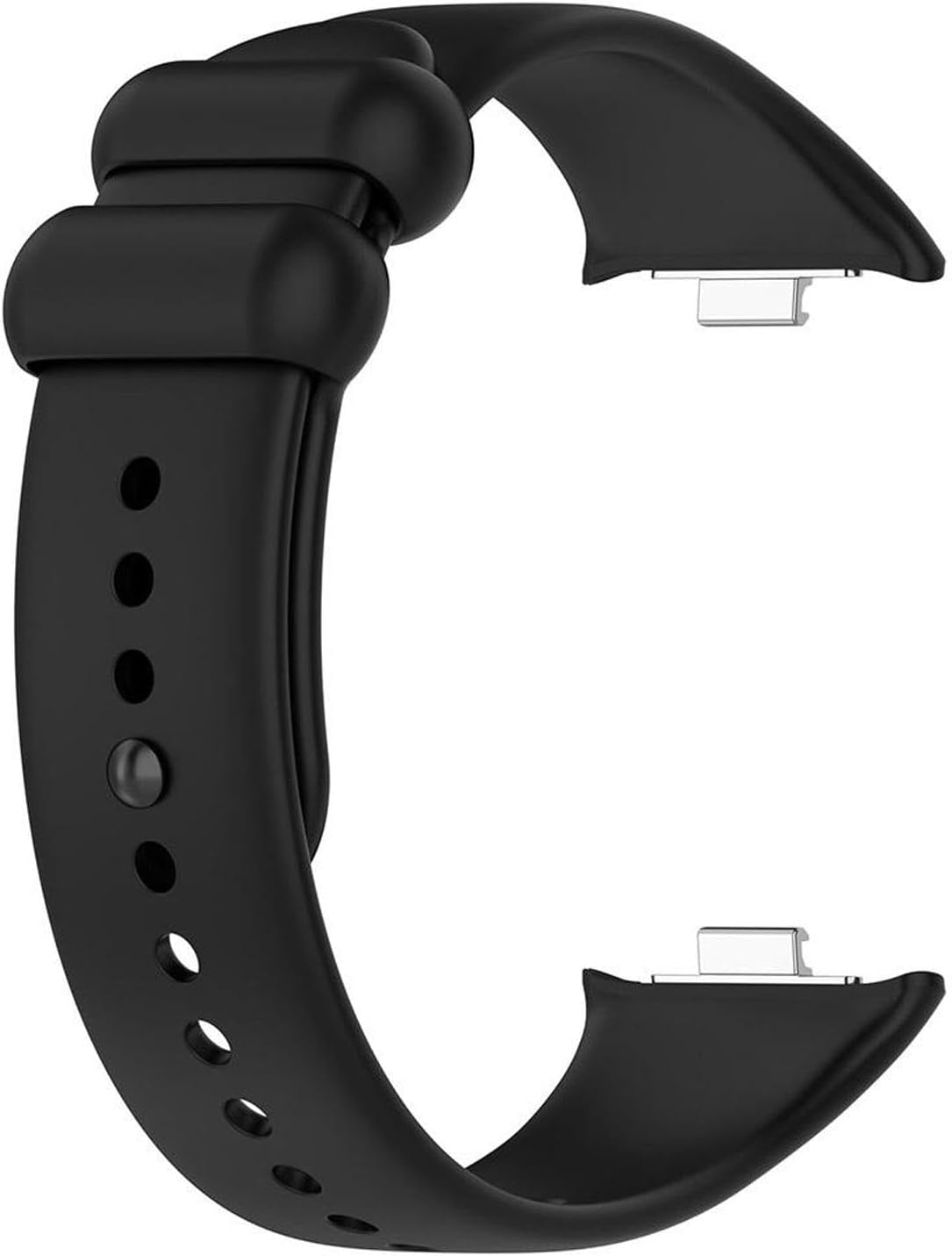Xiaomi Redmi Watch 4 için Kordon Silicone Sport Band Siyah [Redmi Watch 4 ile Uyumlu Kordon - Siyah]