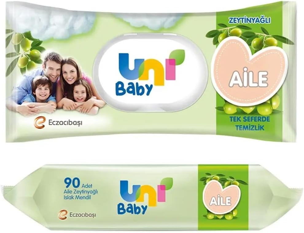 Islak Mendil Zeytinyağlı 90 Yaprak