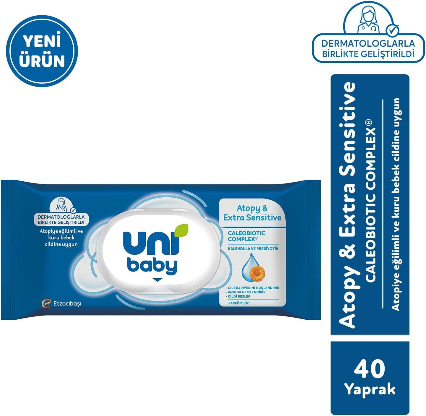 Atopy & Extra Sensitive Islak Mendil 1x40