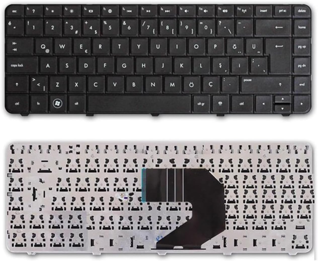 HP Pavilion G6-1202ex ile Uyumlu Klavye Türkçe Siyah HP Pavilion G6-1202sa ile Uyumlu Klavye Türkçe Siyah