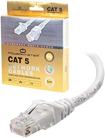 1315 1 5 m Ethernet Kablosu, Cat5 Orjinal Başlıklı