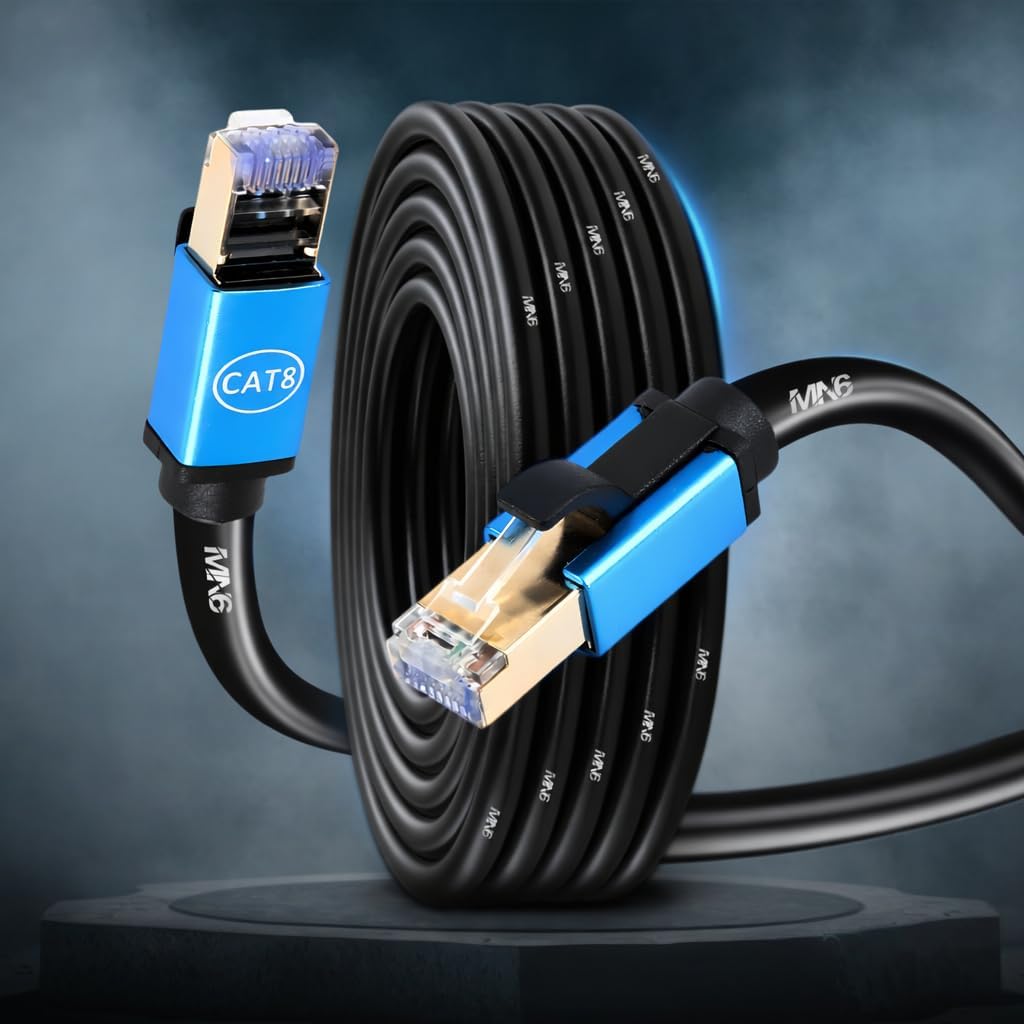 M111XF 2 Metre Cat8 Kablo/40GBPS-2000MHZ-26 Awg-S/FTP-2 Metre Cat8 Ethernet Kablosu