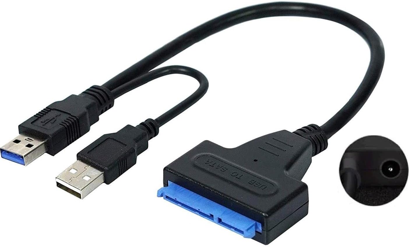 USB 3.0 2.5 3.5 İnç Sata SSD HDD Hard Disk Çevirici Dönüştürücü Adaptör Kablosu