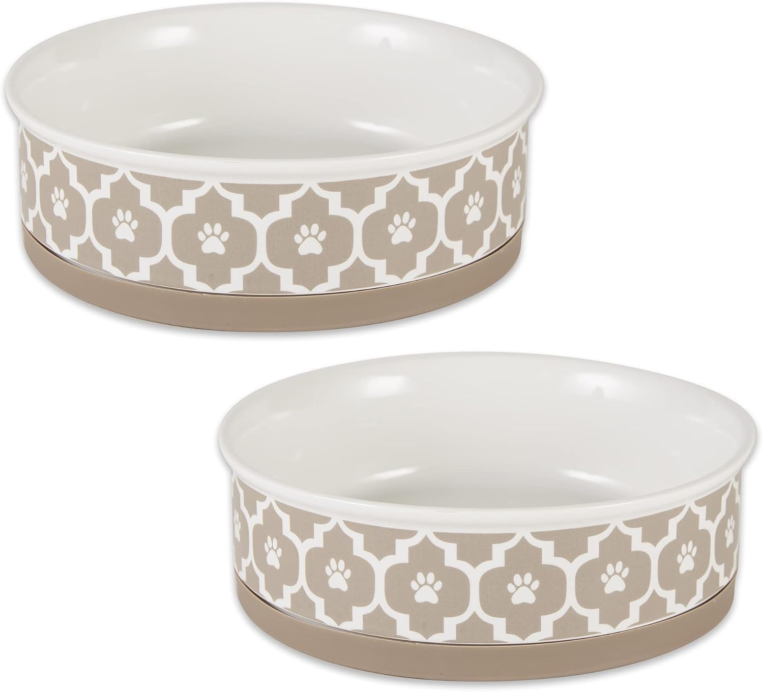Lattice Collection Evcil Hayvan Kasesi ve Kutu, Büyük Set, 7,5 x 2,4, Taş, 2 Parça