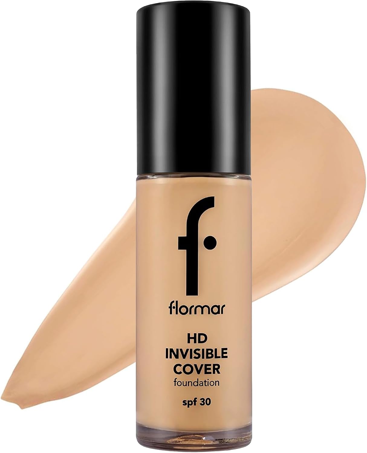 Invisible Cover HD Hafif Yapılı & Yarı Parlak Bitişli SPF30 Fondöten