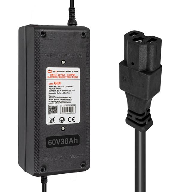 PM-6131 60 Volt - 38 Amper Elektrikli Bisiklet Şarj Cihazı