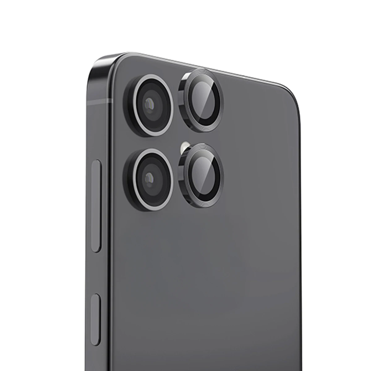 Samsung Galaxy A06 Raze Metal Kamera Lens - Siyah