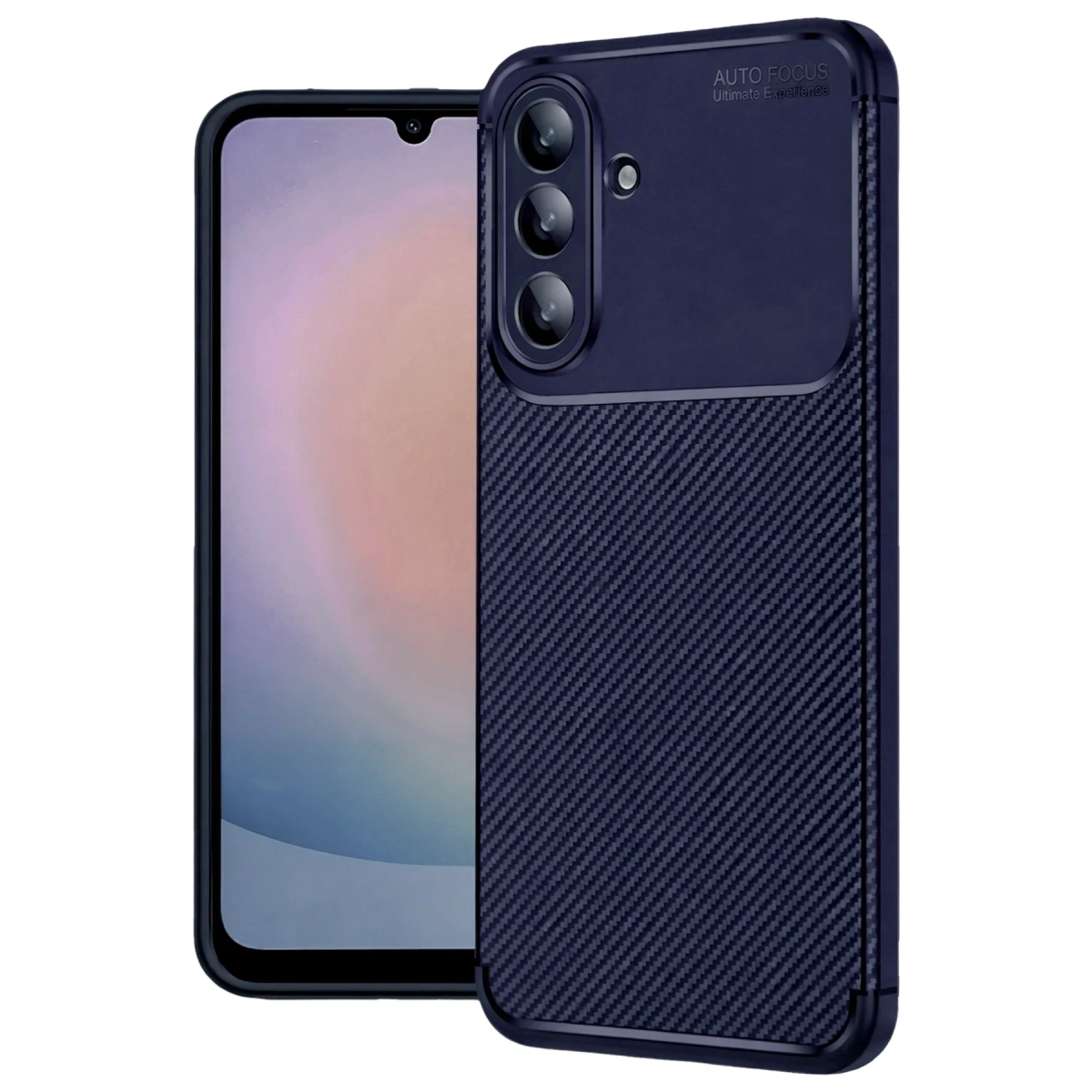 Samsung Galaxy A27 5G Auto Focus Karbon Kapak - Lacivert