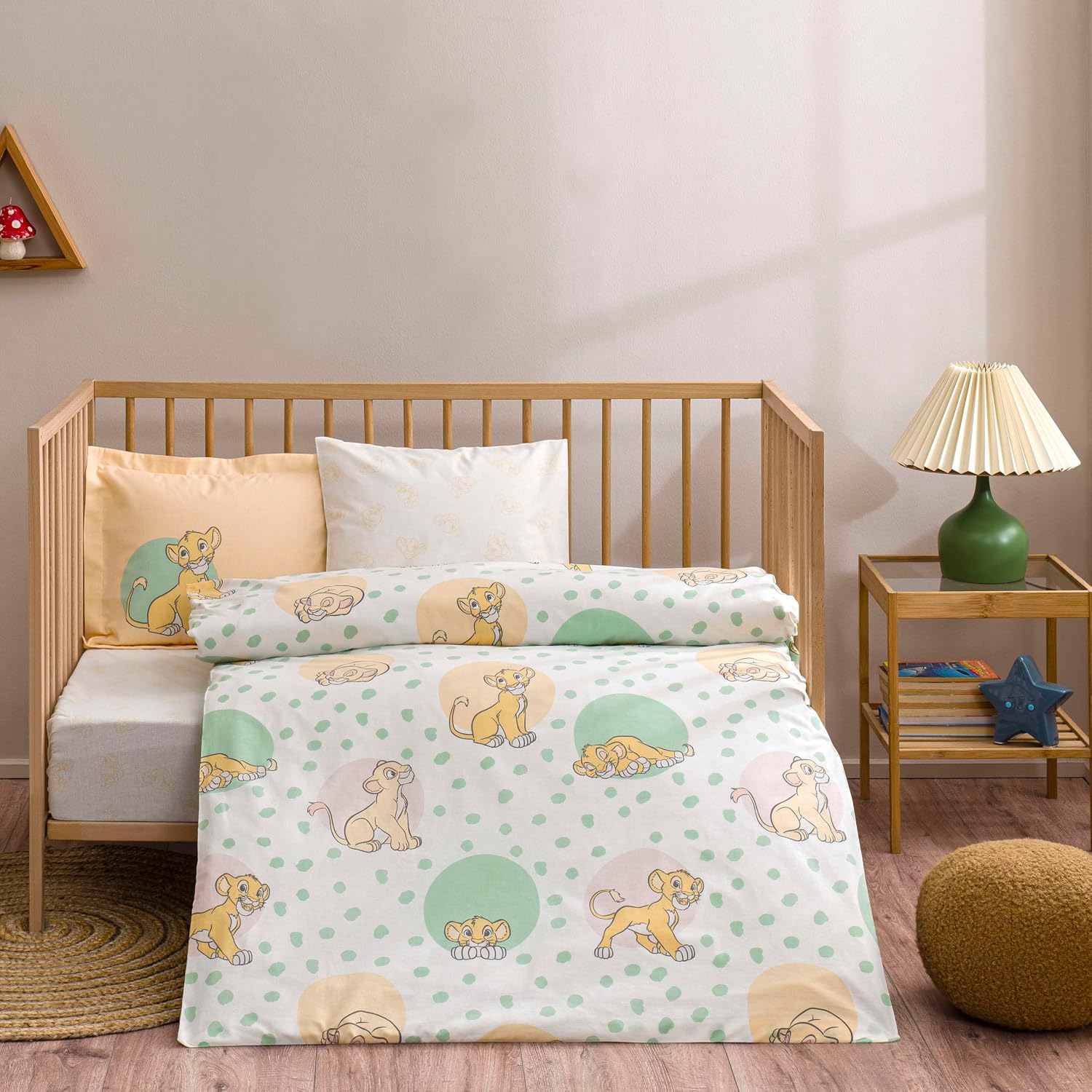 Disney Lion King Baby Pamuk Bebek Nevresim Takımı