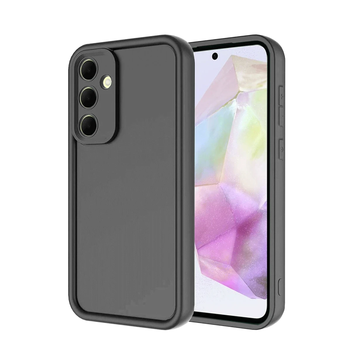 Samsung Galaxy A36 Kılıf Viera Silikon - Gri