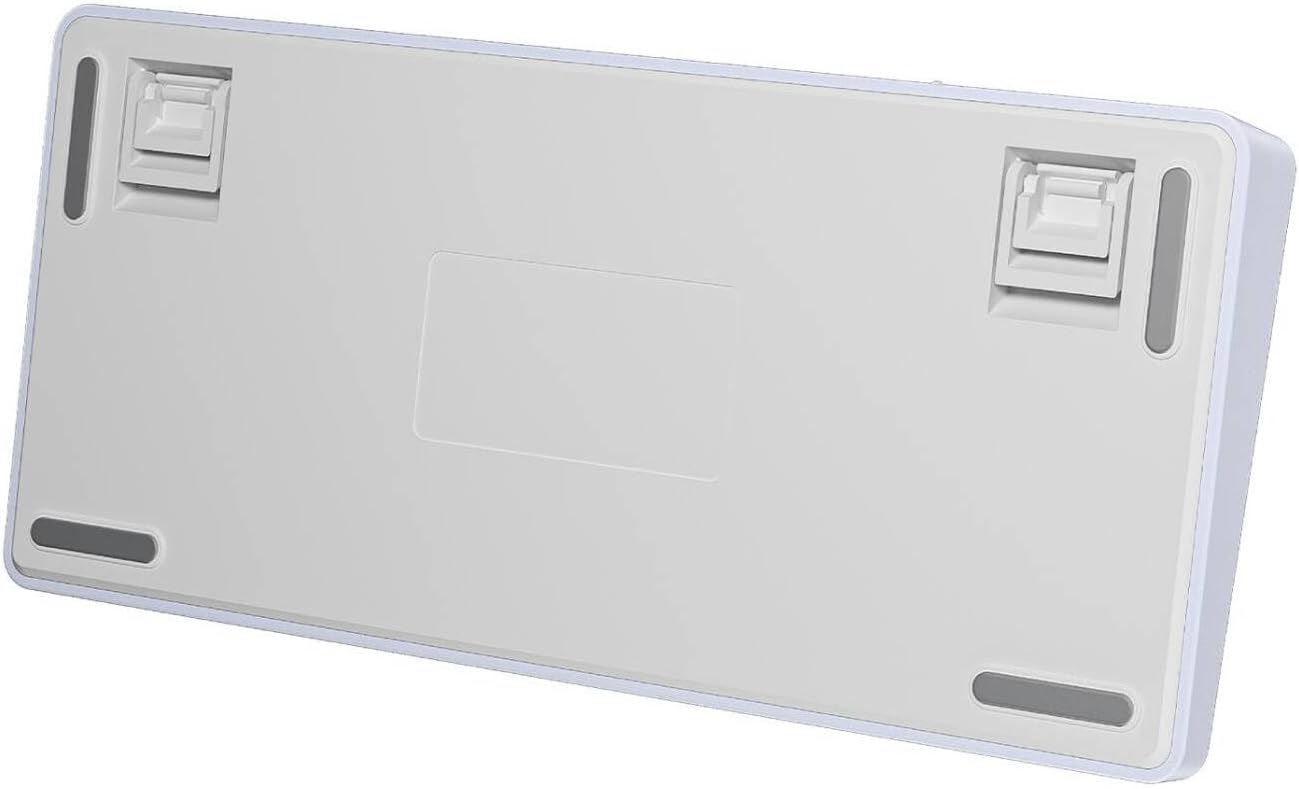 F75 Mekanik RGB TKL Gray Switch Kablosuz Makrolu Hot Swap Klavye Buz Mavisi