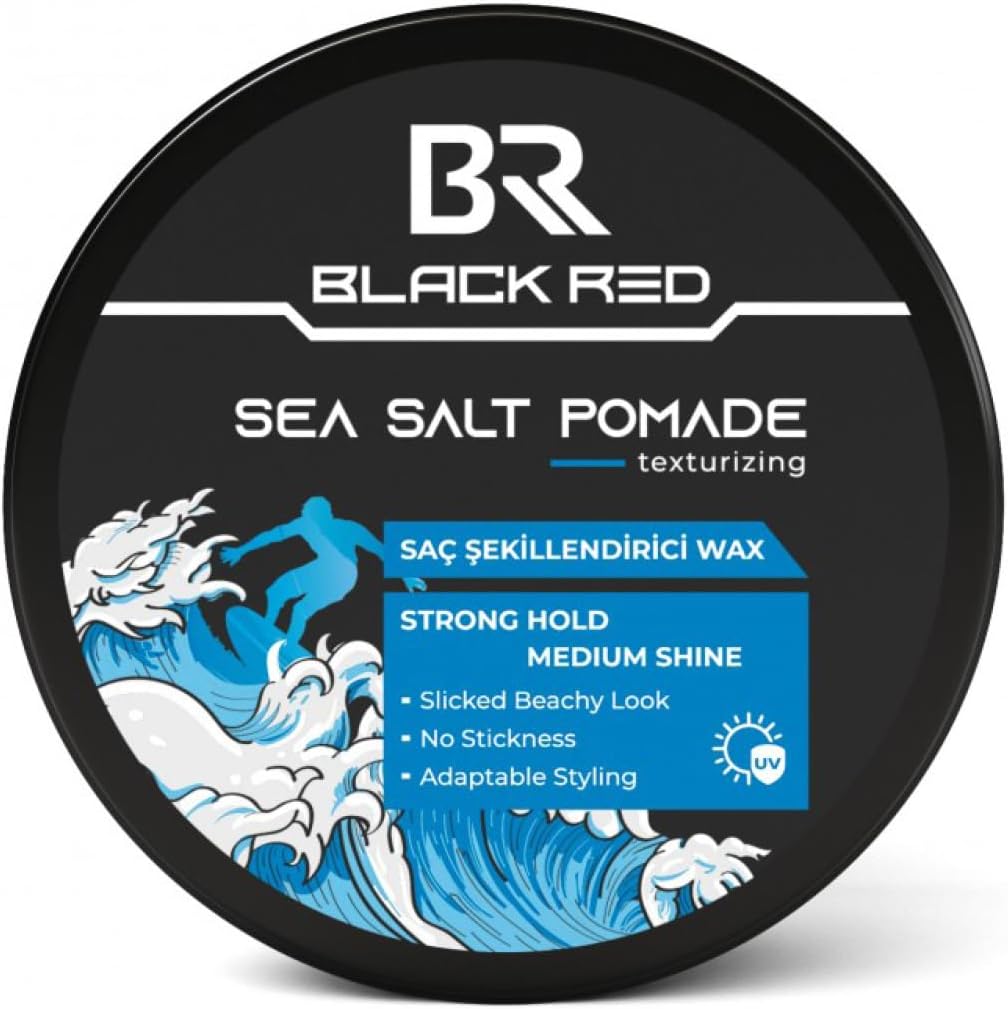 Wax Saç Şekillendirici Wax Sea Salt Pomade Deniz Tuzlu Güçlü Tutuş - 120 ml