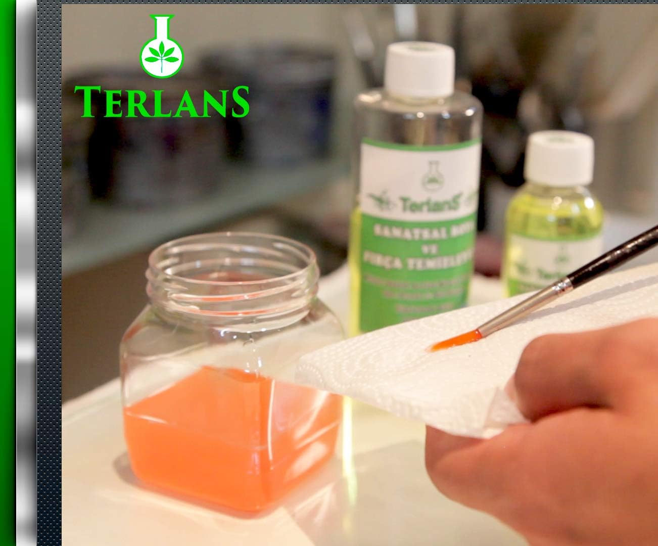 Sanatsal Boya ve Fırça Temizleyici 250 ml - Yağlı ve Akrilik Boya Temizleyici - Artist Brush Cleaner