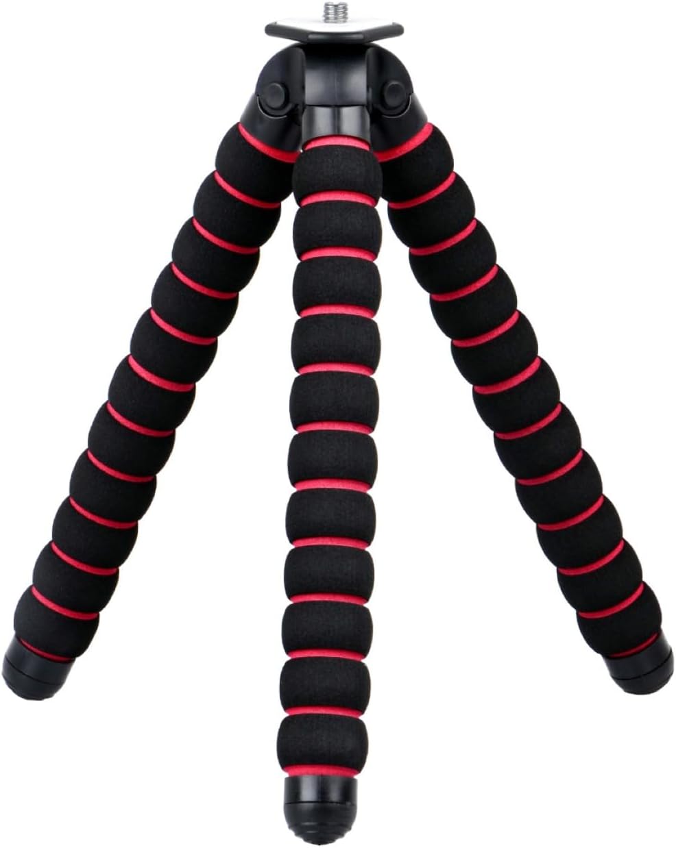 Esnek Tripod, Ahtapot Tripod 25cm, 4kg Kapasiteli, Siyah, Akıllı Telefonlar İçin Uyumlu