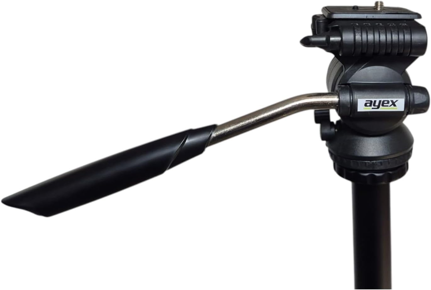 KH-2028 Tripod Video Kafa, Pan Tilt Head, 360° Dönebilen, Hızlı Bağlantı Plakalı, Metal Kollu, DSLR ve Video Kamera ile Uyumlu