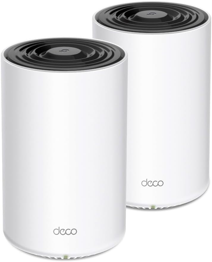 Deco PX10(2-pack) | AX1500 + AV1000 Hibrit Powerline Mesh Wi-Fi 6 Sistemi | Elektrik Hattı Üzerinden İnternet | Gigabit Port | Yapay Zeka Destekli | HomeShield Güvenlik | Tüm Ev Kapsama