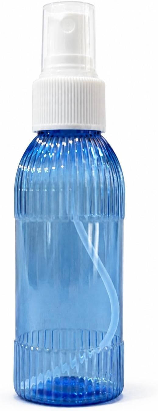 2’li 100 ml Boş Sprey Şişesi – Kolonya, Parfüm, Dezenfektan ve Temizlik Solüsyonları İçin Şeffaf Taşınabilir Plastik Sprey Şişesi Seti (100 Ml)